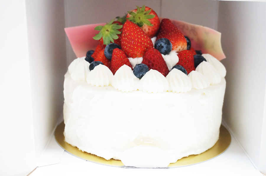 パティスリーメリメロのお誕生日ケーキ